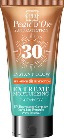 Peau d'Or Αντηλιακή Κρέμα Σώματος SPF30 με Χρώμα 100ml