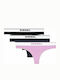 Diesel UFST Stars Women's String Black/Pink 3Pack