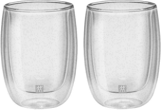 Zwilling J.A. Henckels Σετ Ποτήρια Καφέ/Freddo από Γυαλί 200ml 2τμχ