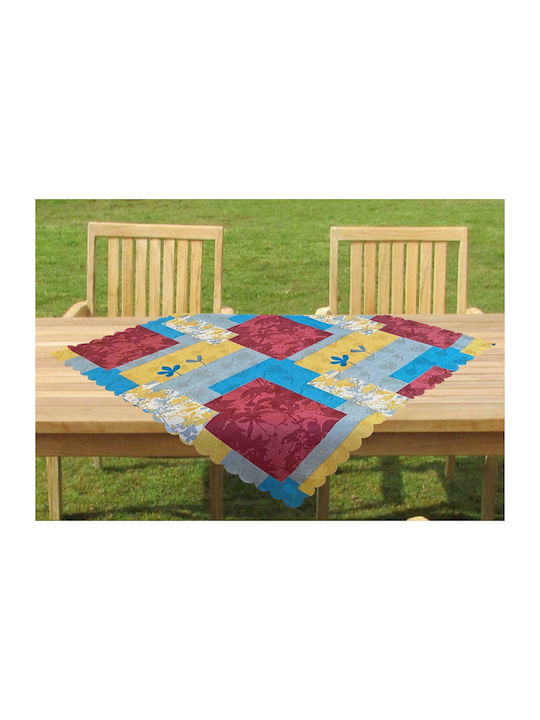 Linea Home Tablecloth Stain Resistant Bahamas Multicolour 85x85cm