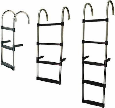 Lalizas 5 Steps Boat Ladder Σκάλα Inox με 5 Σκαλιά