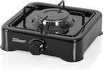 Zilan Liquid Gas Countertop Single Burner Black