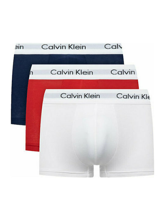 Calvin Klein Ανδρικά Μποξεράκια Navy / Κόκκινο ...