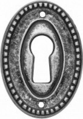 Roline Rosette - Door Escutcheon Furniture Silver