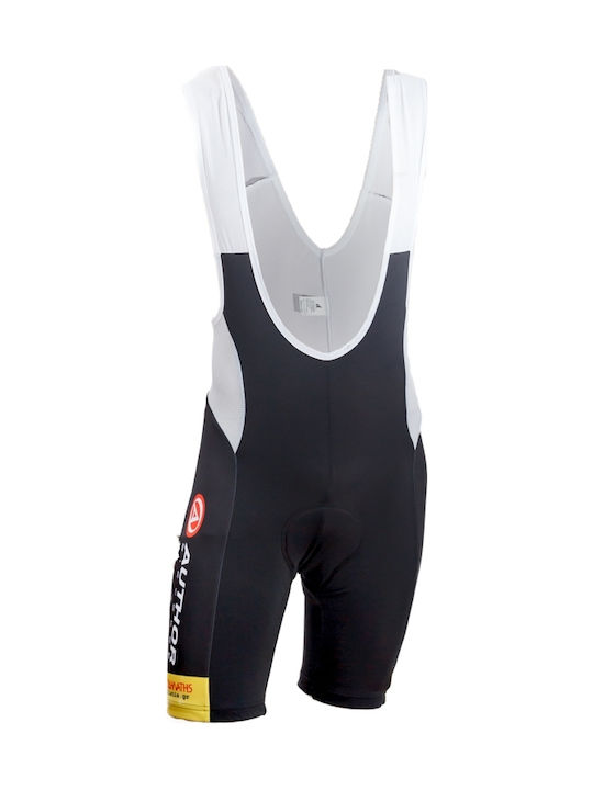 Demaraz Podilatis Men's Cycling Pants with Braces Black
