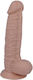 Intense Mr Intense Realistic Cock 20 Ρεαλιστικό Dildo με Όρχεις και Βεντούζα Flesh 20cm