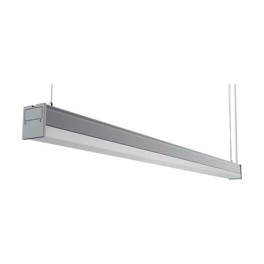 Geyer LED Γραμμικό Φωτιστικό Οροφής 30W Φυσικό Λευκό IP20 με Ρυθμιζόμενη Ένταση Μ120xΒ55xΥ6.3εκ.
