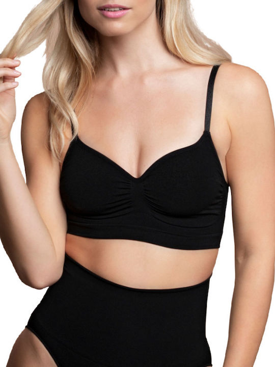 Bye Bra Medium Control Γυναικείο Μπουστάκι Μαύρο