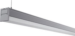 Geyer LED Lumina liniară Lumină Plafon 18W Alb cald IP20 cu Intensitate Reglabilă L60xL55xÎ6.3cm