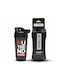 Nutrend Shaker Πρωτεΐνης 700ml Πλαστικό Μαύρο Shaker