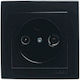 Nilson TV and Radio Antenna Socket Aerial in Black color 24221030