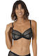 Aura Spotlight Bra without Padding Underwire Black