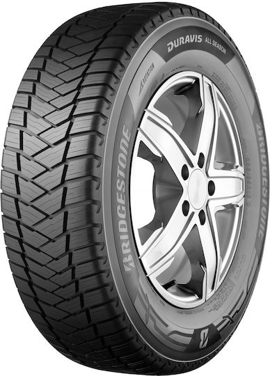 Bridgestone Duravis All Season 185/75R16 104R 8PR M+S 3PMSF Автомобилна Гума Всесезонна За Лекотоварен Автомобил Тип
