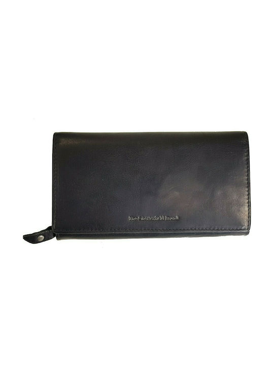 The Chesterfield Brand Large Leather Women's Wallet Black