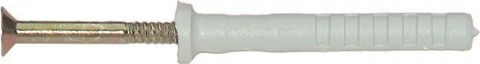Index Βύσμα με Μακριά Βίδα Ούπα Πλαστικό 6x60mm 100τμχ