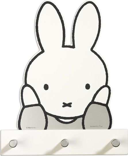 Miffy Kinder Wandhaken Hölzernes 30cm