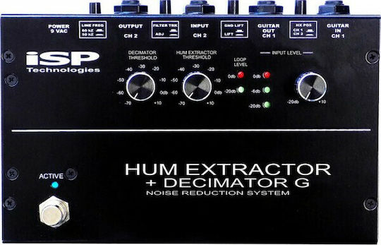 ISP Technologies Hum Extractor Decimator G Πετάλι Effect Noise Gate Ηλεκτρικής Κιθάρας