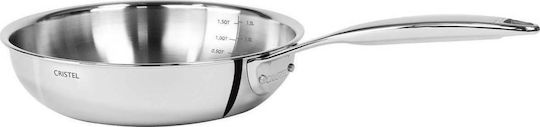 Cristel Castel Pro Tigaie din Oțel Inoxidabil 18cm