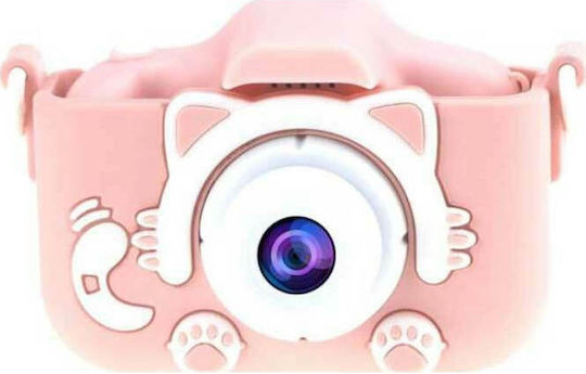 Q1 Kitty Kids Kinderkamera 12MP Rosa
