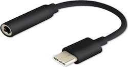 Savio AK-35 Converter USB-C male to 3.5mm femal...