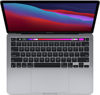 Apple MacBook Pro 13.3" (2020) IPS QHD+ Retina Display (M1/8GB/256GB SSD/8-core) Space Gray (UK Keyboard)
