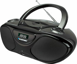 Blaupunkt Φορητό Ηχοσύστημα Boombox BB14 με CD / USB / Ραδιόφωνο σε Μαύρο Χρώμα