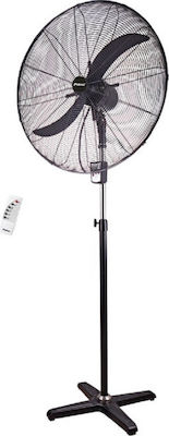 Primo PRSF-80523 Commercial Stand Fan with Remote Control 240W 75cm with Remote Control 800523