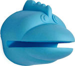 Silicone glove 11x11 cm chicken blue