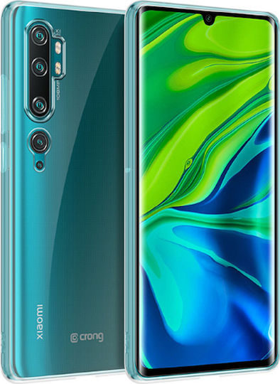 Crong Slim 0.8mm Back Cover Silicone 0.8mm Transparent (Xiaomi Mi Note 10 / Mi Note 10 Pro)