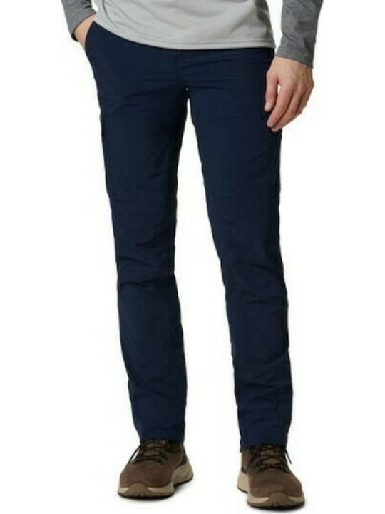 Columbia Ridge II Cargo Lang Hose Wandern Blau
