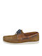 Men's Suede Boat Shoes Tabac Brown
