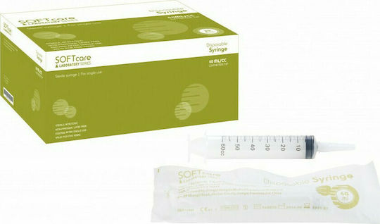 Bournas Medicals SoftCare Feeding Syringes 21G x 1 1/2" 50ml 100pcs