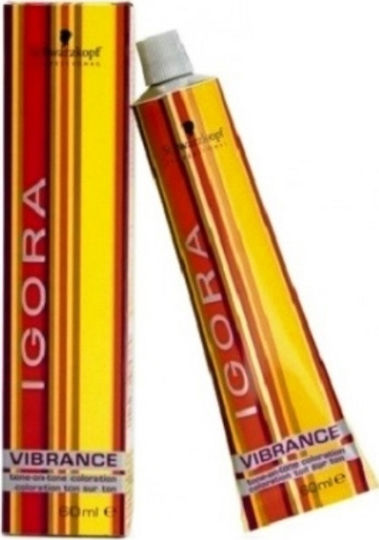Schwarzkopf Igora Vibrance Kein Ammoniak Temporäre Haarfärbung Ohne Ammoniak 4-88 Mittelbraune Intensives Red 60ml