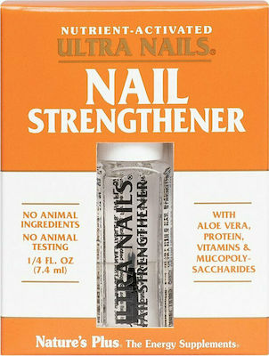 Nature's Plus Nail Strengthener Nail Hardener with Vitamins with Brush 7.4ml