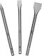 AEG Tools Set Pointed Chisel & Chisel Bits 160mm with SDS Plus Socket 3pcs