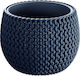 Prosperplast Splofy Bowl Γλάστρα Πλαστική Γκρι 14.4x14.4x11εκ.