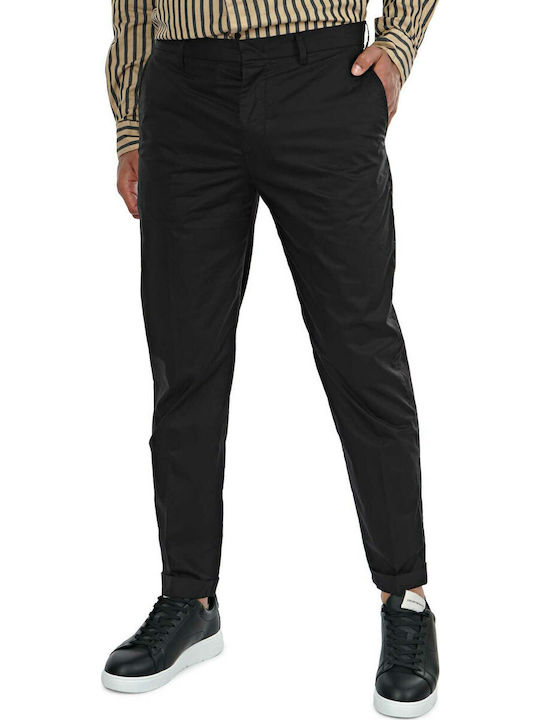 Emporio Armani Trousers Chino in Regular Fit Black