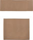 Freebox Freebox Gartenstuhlkissen Leinwand Μόκα 45.5x38cm