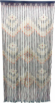 Campus Bamboo Door Curtain Multicolour 90x180cm 10-06030