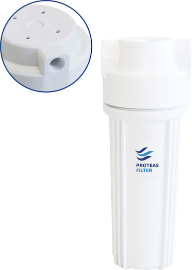 Proteas Filter Water Filtration System Single Under Sink Micron 1/4'' EW-013-0100