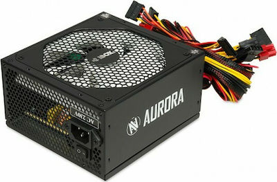 iBox Aurora 600W Black Computer Power Supply Full Wired