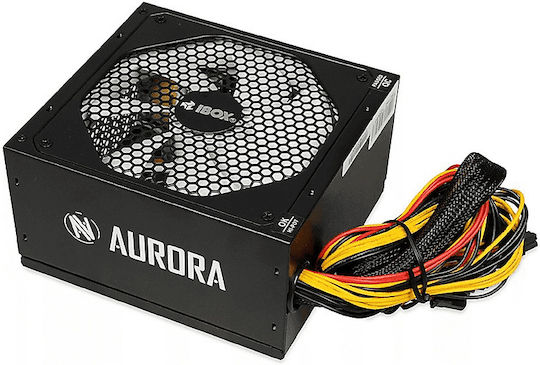 iBox Aurora 500W Negru Sursă de Alimentare Calculator Complet cu fir