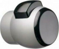 Meroni Serrature Premi Apri Nova Knob Lock Silv...