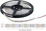 Spot Light Rezistentă la apă Bandă LED Alimentare 24V cu Lumină Alb Natural Lungime 5m