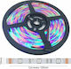 Spot Light LED Strip Power Supply 12V RGB Length 5m and 30 LEDs per Meter