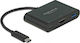 DeLock USB-C Docking Station με HDMI 4K PD Μαύρο (64091)