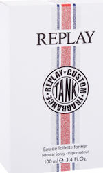 Replay #Tank Custom For Her EDT Replay #Tank Custom For Her EDT