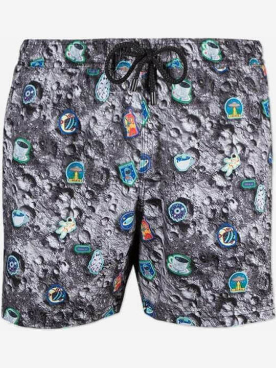 John Frank Men's Swimwear Shorts Multicolour with Patterns