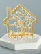 Nuova Vita Wedding Favor Pebble Gold