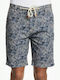 GAUDI linen shorts with patterns